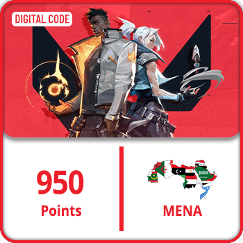 Valorant Gift Card MENA 950 Points product image