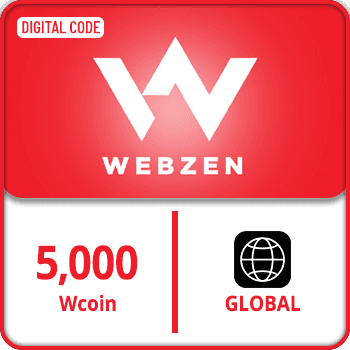 Webzen Gift Card Global 5000 Wcoin product image
