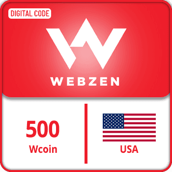 Webzen Gift Card USA 500 Wcoin product image
