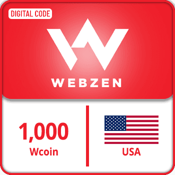 Webzen Gift Card USA 1000 Wcoin product image