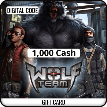 WolfTeam Gift Card 1000 Cash product image