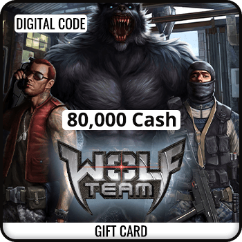 WolfTeam Gift Card 80000 Cash product image