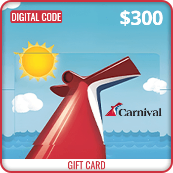 Carnival Cruise Lines Gift Card $300 product image