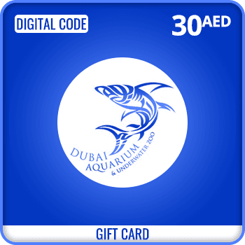 Dubai Aquarium UAE Gift Card 30 AED product image