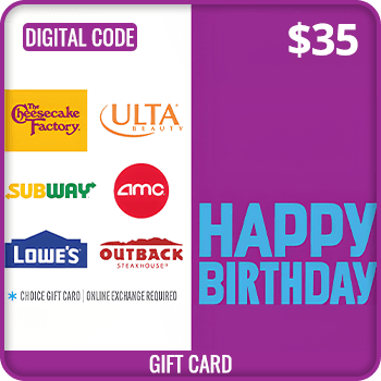Happy Birthday Gift Card $35 product image