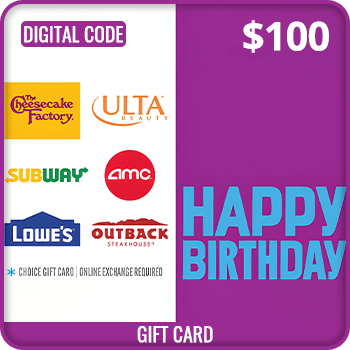 Happy Birthday Gift Card $100 product image