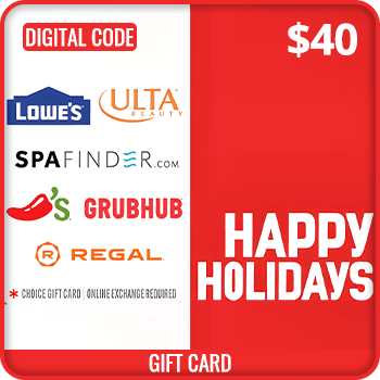 Happy Holidays Gift Card $40 product image