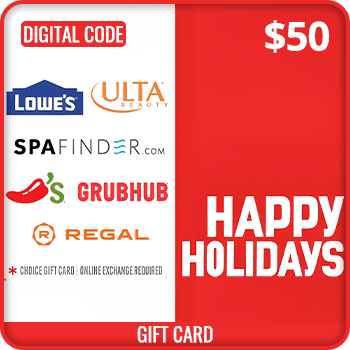 Happy Holidays Gift Card $50 product image