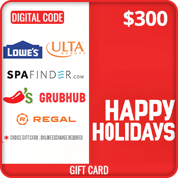 Happy Holidays Gift Card $300 product image