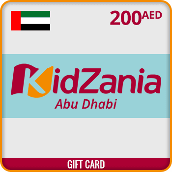 KidZania Abu Dhabi Gift Card 200 AED product image