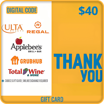THANK YOU Swap Gift Card $40 product image