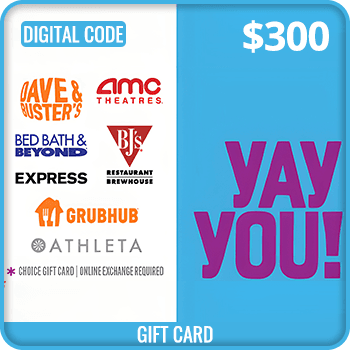 YAY YOU Swap Gift Card $300 product image