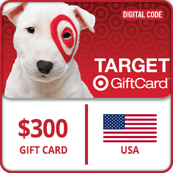 Target Gift Card USA $300 product image
