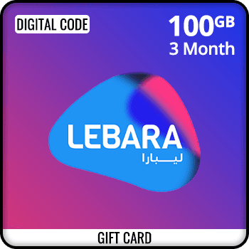 Lebara Data Gift Card 100GB 3M product image