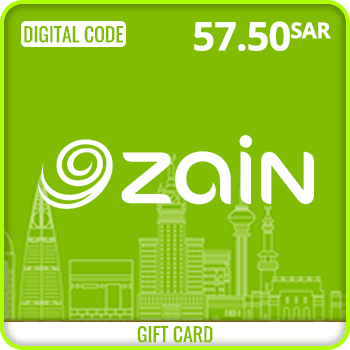 Zain KSA Gift Card 57.50 SAR product image