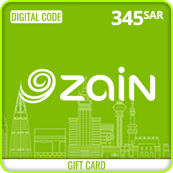 Zain KSA Gift Card 345 SAR product image