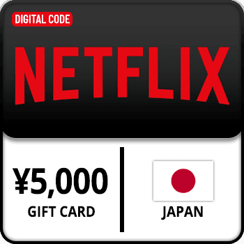 Netflix Gift Card Japan ¥5000 product image