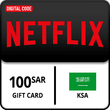 Netflix Gift Card KSA 100 SAR product image