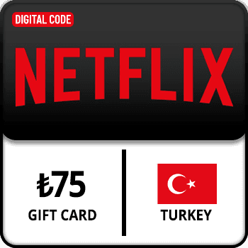Netflix Gift Card Turkey ₺75 product image