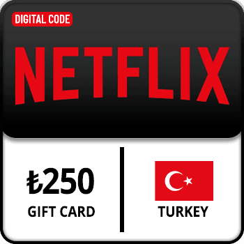 Netflix Gift Card Turkey ₺250 product image