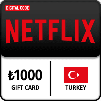 Netflix Gift Card Turkey ₺1000 product image