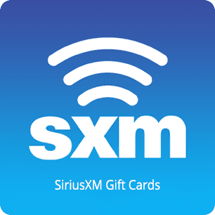 SiriusXM Gift Cards