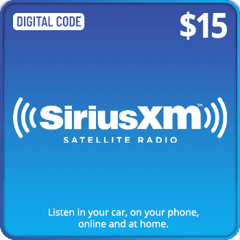 SiriusXM Gift Card $15 product image