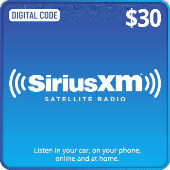 SiriusXM Gift Card $30 product image