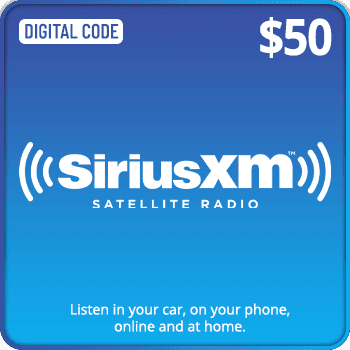 SiriusXM Gift Card $50 product image