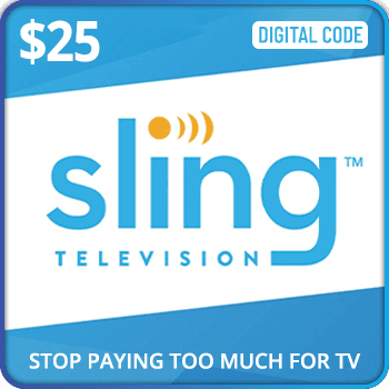 Sling Television Gift Card $25 product image