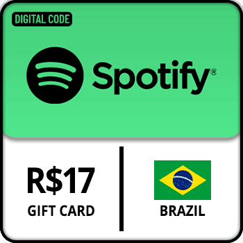 Spotify Gift Card Brazil R$17 product image