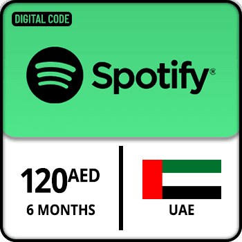 Spotify Gift Card UAE 6 Months 120 AED product image