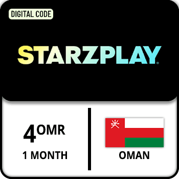 StarzPlay Gift Card Oman 1 Month 4 OMR product image