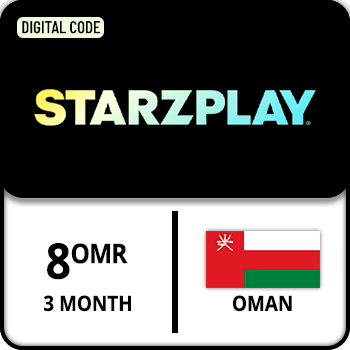 StarzPlay Gift Card Oman 3 Month 8 OMR product image