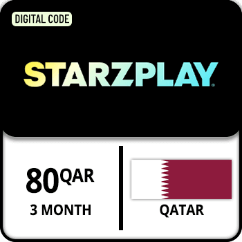StarzPlay Gift Card Qatar 3 Months 80 QAR product image