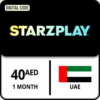 StarzPlay Gift Card UAE 1 Month 40 AED product image