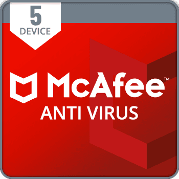 McAfee Gift Card 5 Device product image