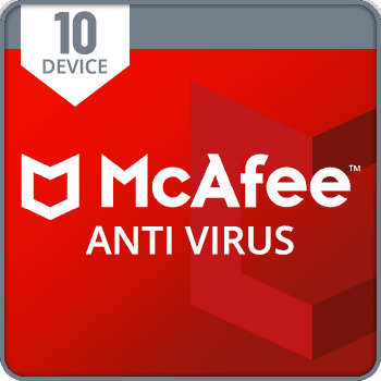 McAfee Gift Card 10 Device product image