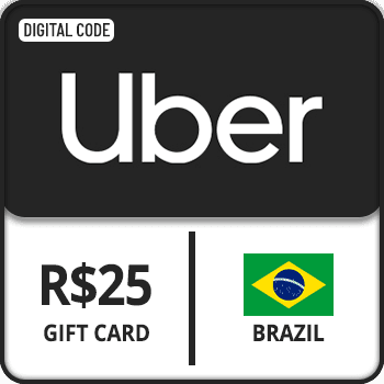 Uber Gift Card Brazil R$25 product image