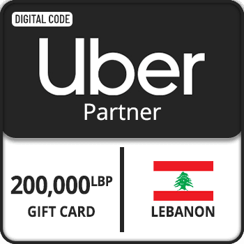 Uber Partner Gift Card Lebanon 200000 LBP product image