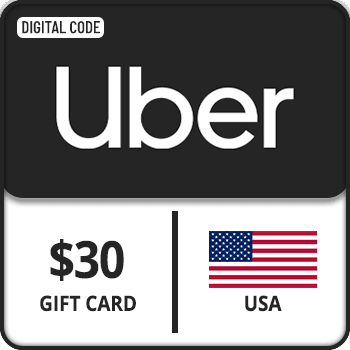 Uber Gift Card USA $30 product image