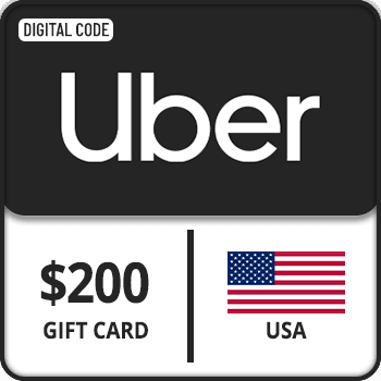 Uber Gift Card USA $200 product image