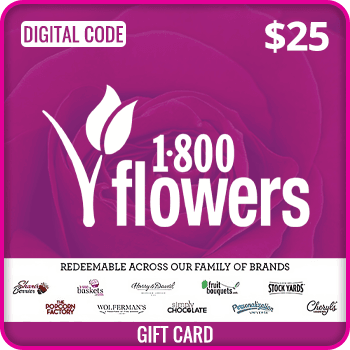 1-800-Flowers Gift Card $25 product image