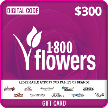 1-800-Flowers Gift Card $300 product image