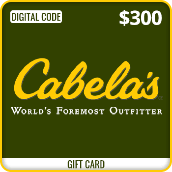 Cabela's Gift Card $300 product image