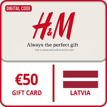 H&M Gift Card Latvia €50 product image