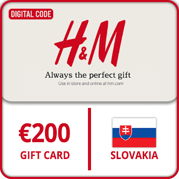 H&M Gift Card Slovakia €200 product image