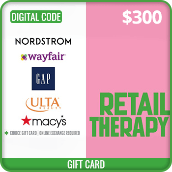 Retail Therapy Gift Card $300 product image