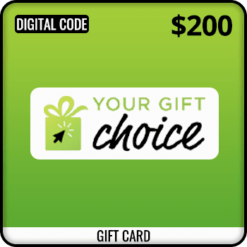 Your Gift Choice Gift Card $200 product image