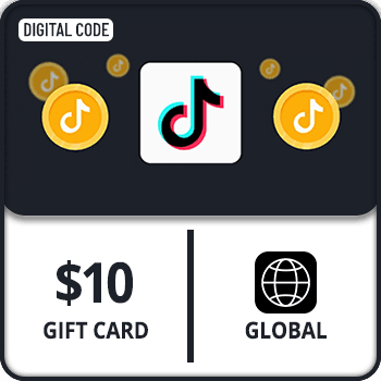TikTok Coin Gift Card Global $10 by Rewarble product image